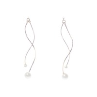 K10YG 淡水パール ピアス