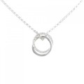 K18WG ダイヤモンド ネックレス 0.27CT