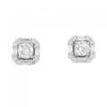 【新品】PT ダイヤモンド ピアス 0.218CT 0.212CT E SI1 Good