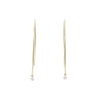 アーカー ベアリーフ ピアス 0.12CT
