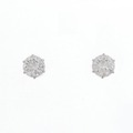 PT ソリティア ダイヤモンド ピアス 0.70CT