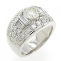 PT ダイヤモンド リング 1.047CT L SI2 VG