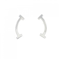 ティファニー Tスマイル ピアス