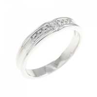 K14WG ダイヤモンド リング 0.05CT