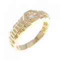 K18YG ダイヤモンド リング 0.06CT