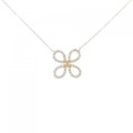 K18YG ダイヤモンド ネックレス 0.34CT