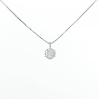 PT ダイヤモンド ネックレス 1.025CT F SI1 Fair