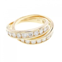 K18YG ダイヤモンド リング 0.91CT