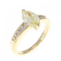K18YG ダイヤモンド リング 1.010CT