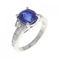 PT サファイヤ リング 2.42CT