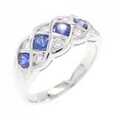 PT サファイヤ リング 0.95CT