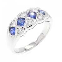 PT サファイヤ リング 0.95CT