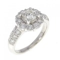 PT ダイヤモンド リング 0.407CT J VVS2 VG