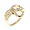 K18YG ダイヤモンド リング 0.17CT