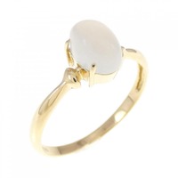 K18YG ムーンストーン リング