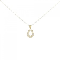 K18YG ダイヤモンド ネックレス 0.11CT