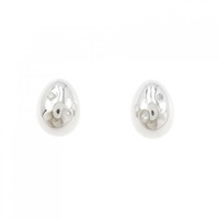 K14WG ダイヤモンド ピアス 0.04CT