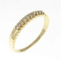 K18YG ダイヤモンド リング 0.10CT