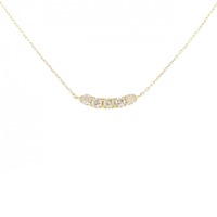 K18YG ダイヤモンド ネックレス 0.20CT