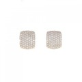 K18PG ダイヤモンド ピアス 1.00CT