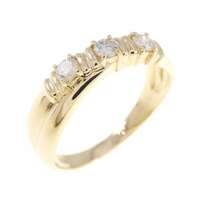 K18YG ダイヤモンド リング 0.20CT