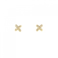 ティファニー クロスステッチ ピアス