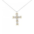ティファニー 10ストーン クロス ネックレス