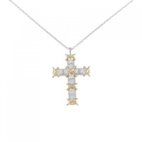 ティファニー 10ストーン クロス ネックレス