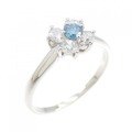 PT フラワー ダイヤモンド リング 0.53CT