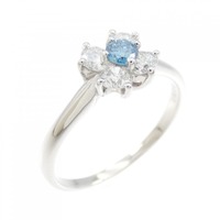 PT フラワー ダイヤモンド リング 0.53CT