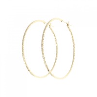 【新品】K18YG フープ ピアス