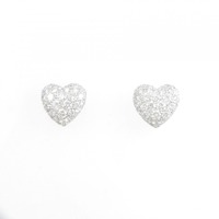 カルティエ パヴェハート ピアス