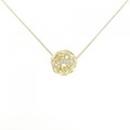 18KYG ダイヤモンド ネックレス 0.25CT