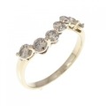 K18YG ダイヤモンド リング 0.52CT