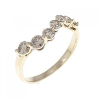 K18YG ダイヤモンド リング 0.52CT