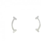 ティファニー Tスマイル ピアス