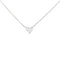 【リメイク】PT ダイヤモンド ネックレス 0.513CT F SI2 ハートシェイプ