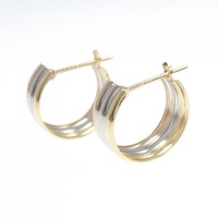 【新品】K18YG/PT/K18PG ピアス