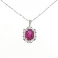 PT ルビー ネックレス 1.41CT