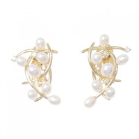 タサキ 淡水パール ピアス