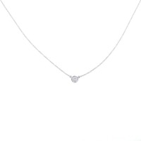 ティファニー バイザヤード ネックレス 0.21CT E VVS1 3EXT