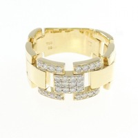 750YG/750WG ダイヤモンド リング 0.47CT