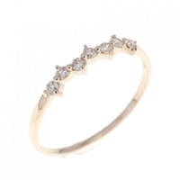 K18PG ダイヤモンド リング 0.11CT