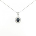 PT サファイヤ ネックレス 1.31CT