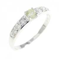 K10WG ダイヤモンド リング 0.35CT