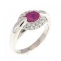 PT ルビー リング 0.50CT