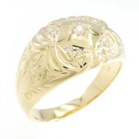 【新品】K18YG ダイヤモンド リング 0.10CT