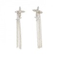 カシケイ ネイキッド ダイヤモンド ピアス 0.35CT