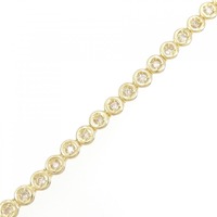 K18YG ダイヤモンド ブレスレット