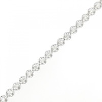 K14WG ダイヤモンド ブレスレット 1.00CT